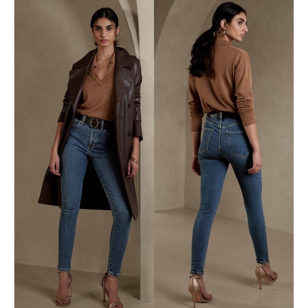 banana republic universal skinny jeans‎ Light wash size 2 women's